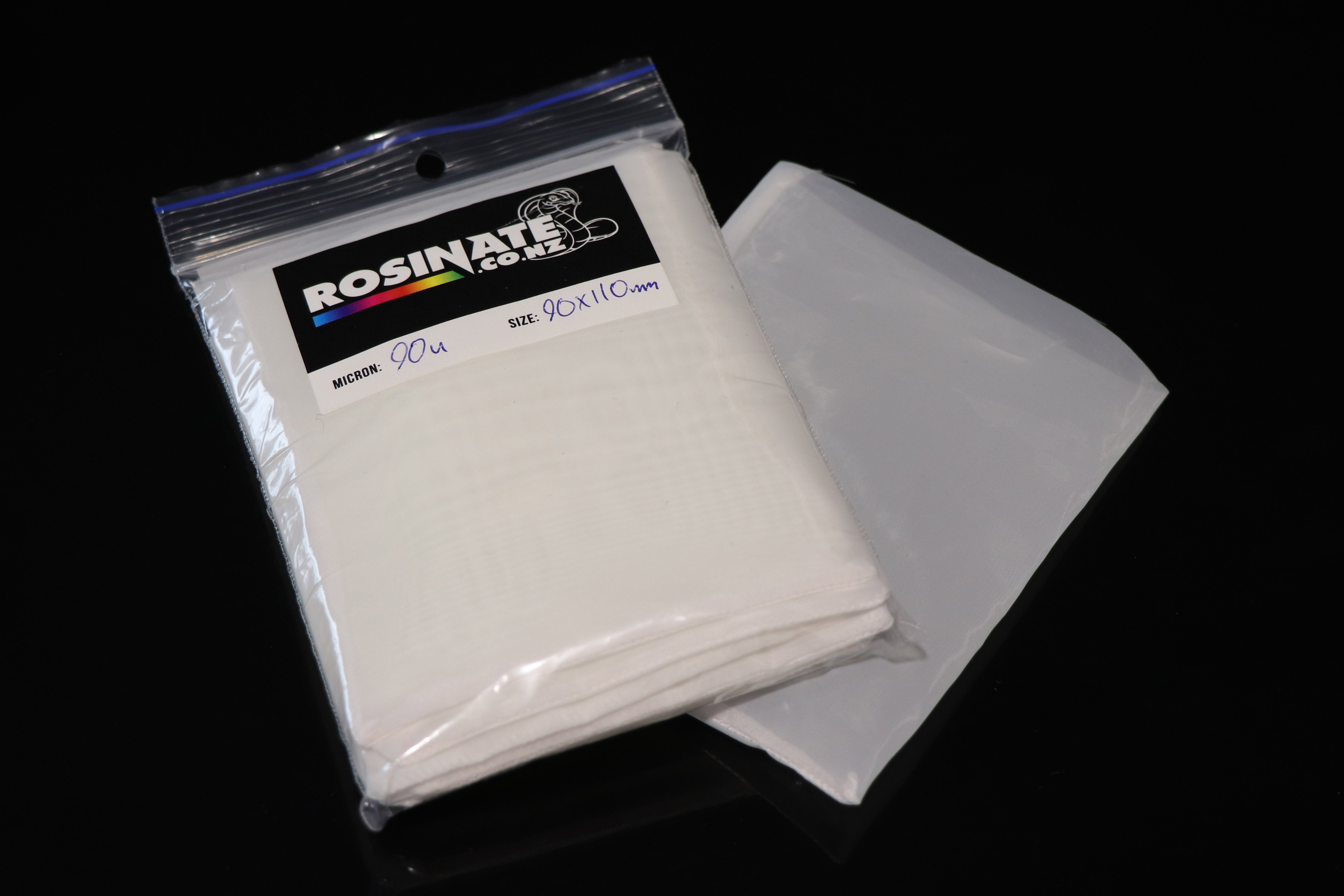 Rosinator Rosin Filter Pack 80mm x 100mm 37 Micron (For Rosinator Pre-press)