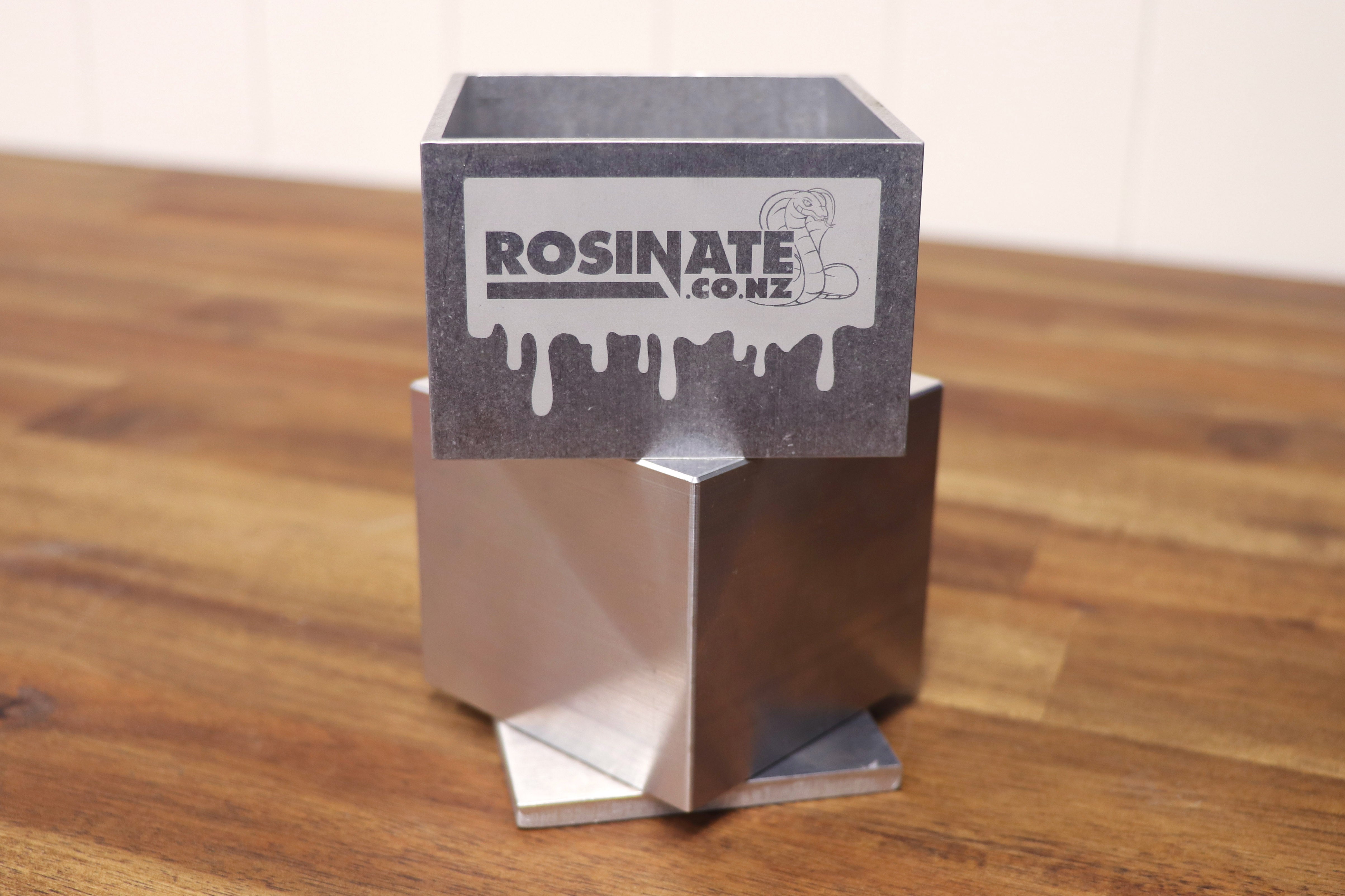 Pre-press for Rosinator 4" Plates (71mm square)