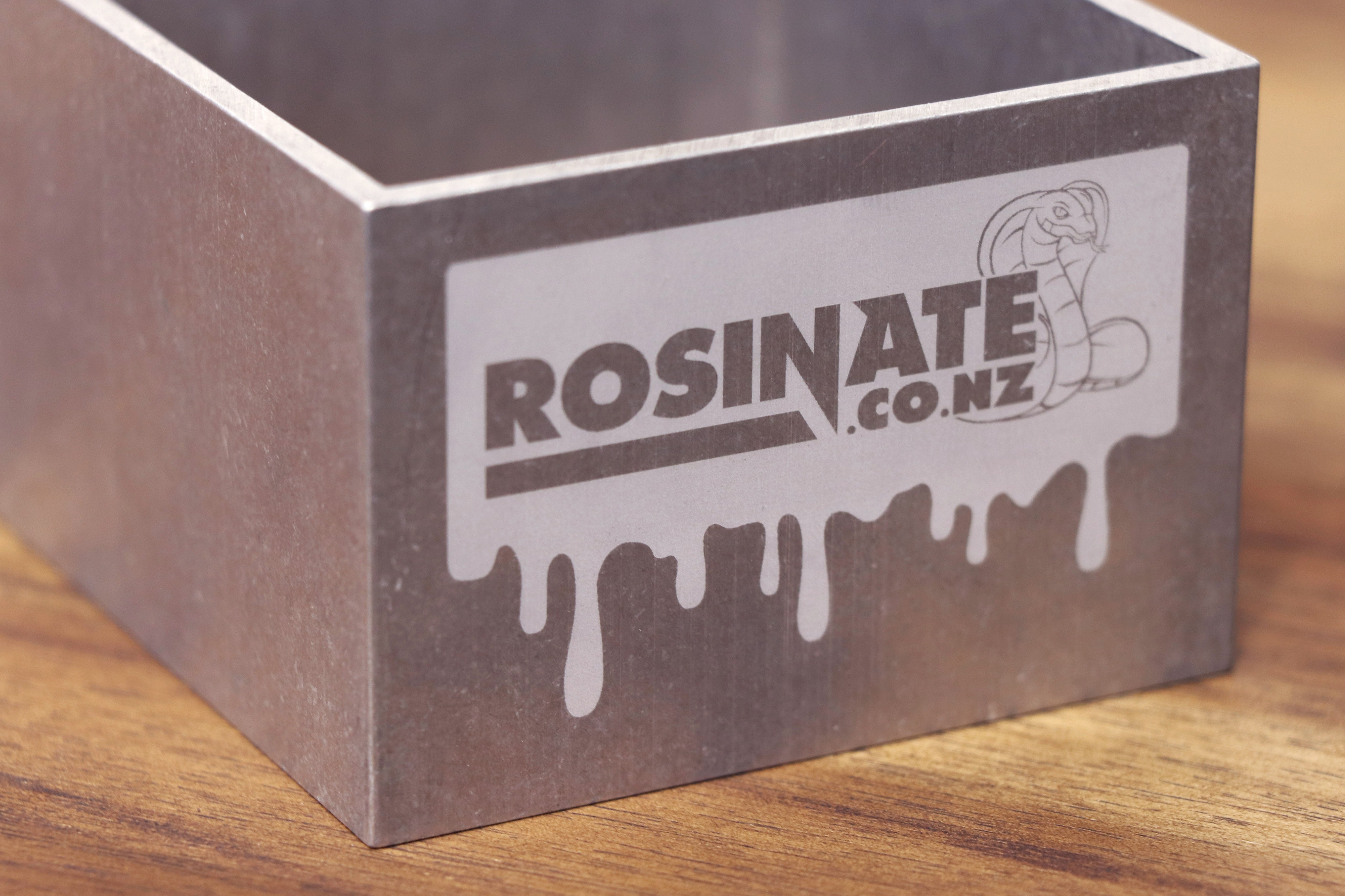 Pre-press for Rosinator 4" Plates (71mm square)